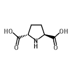 CAS#: 49653-02-3, (2S,5S)-2,5-Pyrrolidinedicarboxylic Acid