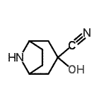 CAS#: 496801-85-5, 3-Hydroxy-8-Azabicyclo[3.2.1]Octane-3-Carbonitrile