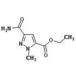 CAS 登录号：496835-04-2， 乙基3-氨基甲酰-1-甲基-1H-吡唑-5-羧酸酯