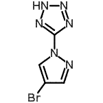 CAS#: 496918-93-5, 5-(4-Bromo-1H-Pyrazol-1-Yl)-2H-Tetrazole