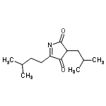 CAS 登录号：496941-93-6， 3-异丁基-5-(3-甲基丁基)-2H-吡咯-2,4(3H)-二酮