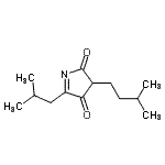 CAS 登录号：496941-98-1， 5-异丁基-3-(3-甲基丁基)-2H-吡咯-2,4(3H)-二酮