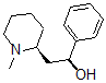 CAS 登录号：497-88-1， (aS,2S)-1-甲基-alpha-苯基-2-哌啶乙醇