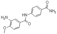 CAS#: 49701-19-1, 3-Amino-N-[4-(Aminocarbonyl)Phenyl]-4-Methoxy-Benzamide