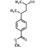 CAS 登录号：497069-11-1， 甲基4-[(2R,4S)-4-羟基-2-戊烷基]苯甲酸酯