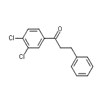 CAS 登录号：49747-54-8， 1-(3,4-二氯苯基)-3-苯基-1-丙酮