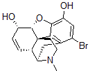 CAS#: 49751-17-9, (5R,6S)-1-Bromo-7,8-Didehydro-4,5-Epoxy-17-Methyl-Morphinan-3,6-Diol