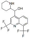 CAS 登录号：49752-90-1， alpha-2-哌啶基-2,8-二(三氟甲基)喹啉-4-甲醇
