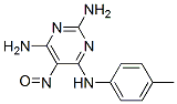 CAS 登录号：49753-50-6， N4-(4-甲基苯基)-5-亚硝基-嘧啶-2,4,6-三胺