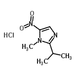 CAS 登录号：49791-86-8， 2-异丙基-1-甲基-5-硝基-1H-咪唑盐酸盐(1:1)