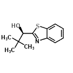 CAS 登录号：497947-51-0， (1R)-1-(1,3-苯并噻唑-2-基)-2,2-二甲基-1-丙醇