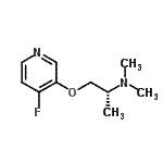 CAS#: 497948-95-5, (2R)-1-[(4-Fluoro-3-Pyridinyl)Oxy]-N,N-Dimethyl-2-Propanamine