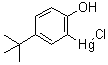 CAS 登录号：498-73-7， 汞氯丁酚