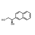 CAS 登录号：49801-14-1， (1R)-1-(2-萘基)-1,2-乙二醇