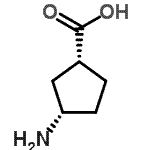 CAS#: 49805-32-5, (1R,3S)-3-Aminocyclopentanecarboxylic Acid
