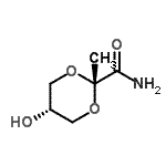 CAS#: 49823-54-3, cis-5-Hydroxy-2-Methyl-1,3-Dioxane-2-Carboxamide