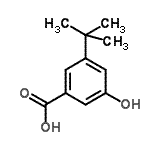 CAS#: 49843-49-4, 3-Hydroxy-5-(2-Methyl-2-Propanyl)Benzoic Acid