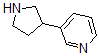 CAS#: 498548-11-1, (+)-3-(3-Pyrrolidinyl)-Pyridine