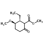 CAS#: 498570-95-9, Methyl (2R,3R)-2-Ethyl-3-Methoxy-6-Oxocyclohexanecarboxylate