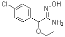 CAS 登录号：49872-89-1， 2-(4-氯苯基)-2-乙氧基-乙酰胺肟