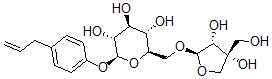 CAS#: 499-33-2, 4-(2-Propenyl)Phenyl 6-O-D-Apio-beta-D-Furanosyl-beta-D-Glucopyranoside