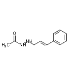 CAS#: 499105-47-4, N'-[(2E)-3-Phenyl-2-Propen-1-Yl]Acetohydrazide