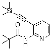 CAS#: 499193-46-3, 2,2-Dimethyl-N-{3-[(Trimethylsilyl)Ethynyl]-2-Pyridinyl}Propanamide