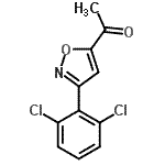 CAS#: 499771-12-9, 1-[3-(2,6-Dichlorophenyl)-1,2-Oxazol-5-Yl]Ethanone