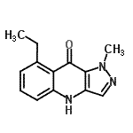 CAS#: 499790-75-9, 8-Ethyl-1-Methyl-1,4-Dihydro-9H-Pyrazolo[4,3-b]Quinolin-9-One