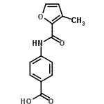 CAS 登录号：499997-72-7， 4-[(3-甲基-2-糠酰)氨基]苯甲酸