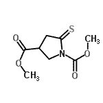 CAS#: 500136-15-2, Dimethyl 5-Thioxo-1,3-Pyrrolidinedicarboxylate