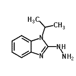 CAS 登录号：500149-09-7， 2-肼基-1-异丙基-1H-苯并咪唑