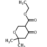 CAS 登录号：500154-83-6， 乙基6,6-二甲基-4-氧代四氢-2H-吡喃-3-羧酸酯