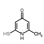 CAS#: 500359-29-5, 2-Methyl-6-Sulfanyl-4(1H)-Pyridinone