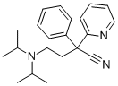 CAS 登录号：5005-46-9， 4-(二异丙基氨基)-2-苯基-2-(2-吡啶基)-丁腈