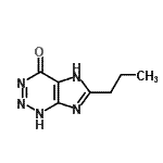 CAS#: 500533-89-1, 6-Propyl-1,5-Dihydro-4H-Imidazo[4,5-d][1,2,3]Triazin-4-One