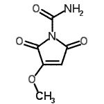 CAS#: 500575-72-4, 3-Methoxy-2,5-Dioxo-2,5-Dihydro-1H-Pyrrole-1-Carboxamide
