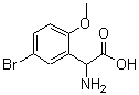 CAS#: 500696-01-5, Amino(5-Bromo-2-Methoxyphenyl)Acetic Acid