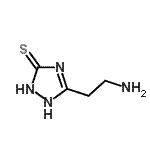 CAS 登录号：500860-17-3， 5-(2-氨基乙基)-1,2-二氢-3H-1,2,4-三唑-3-硫酮