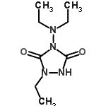 CAS 登录号：500869-00-1， 4-(二乙基氨基)-1-乙基-1,2,4-三唑烷-3,5-二酮
