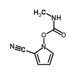 CAS#: 500885-42-7, 1-[(Methylcarbamoyl)Oxy]-1H-Pyrrole-2-Carbonitrile