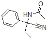 CAS#: 5009-07-4, N-(alpha-Cyano-alpha-Ethylbenzyl)Acetamide