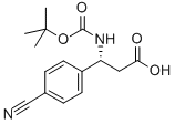 CAS 登录号：501015-22-1， (R)-叔丁氧羰基-4-氰基-beta-苯丙氨酸