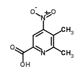 CAS#: 501357-46-6, 5,6-Dimethyl-4-Nitro-2-Pyridinecarboxylic Acid