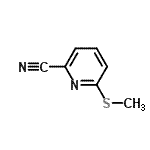 CAS#: 501378-42-3, 6-(Methylsulfanyl)-2-Pyridinecarbonitrile