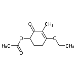 CAS#: 501443-36-3, 4-Ethoxy-3-Methyl-2-Oxo-3-Cyclohexen-1-Yl Acetate