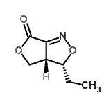 CAS#: 501666-72-4, (3R,3aS)-3-Ethyl-3A,4-Dihydro-3H,6H-Furo[3,4-c][1,2]Oxazol-6-One