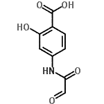 CAS 登录号：501678-21-3， 2-羟基-4-[(氧代乙酰基)氨基]苯甲酸
