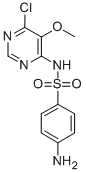 CAS#: 5018-23-5, 4-Amino-N-(6-Chloro-5-Methoxy-4-Pyrimidinyl)Benzenesulfonamide