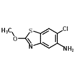 CAS#: 501907-74-0, 6-Chloro-2-Methoxy-1,3-Benzothiazol-5-Amine
